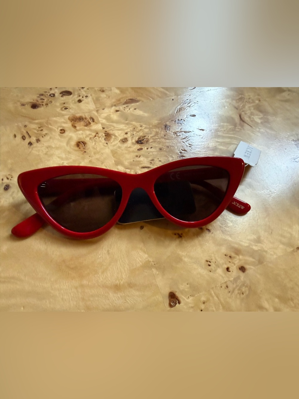 J. Crew Red Cat-Eye Sunglasses - Women Accessories